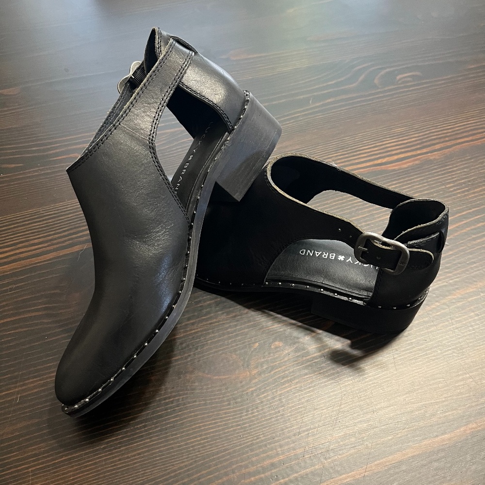 Lucky Brand Giovanna Leather Shoes